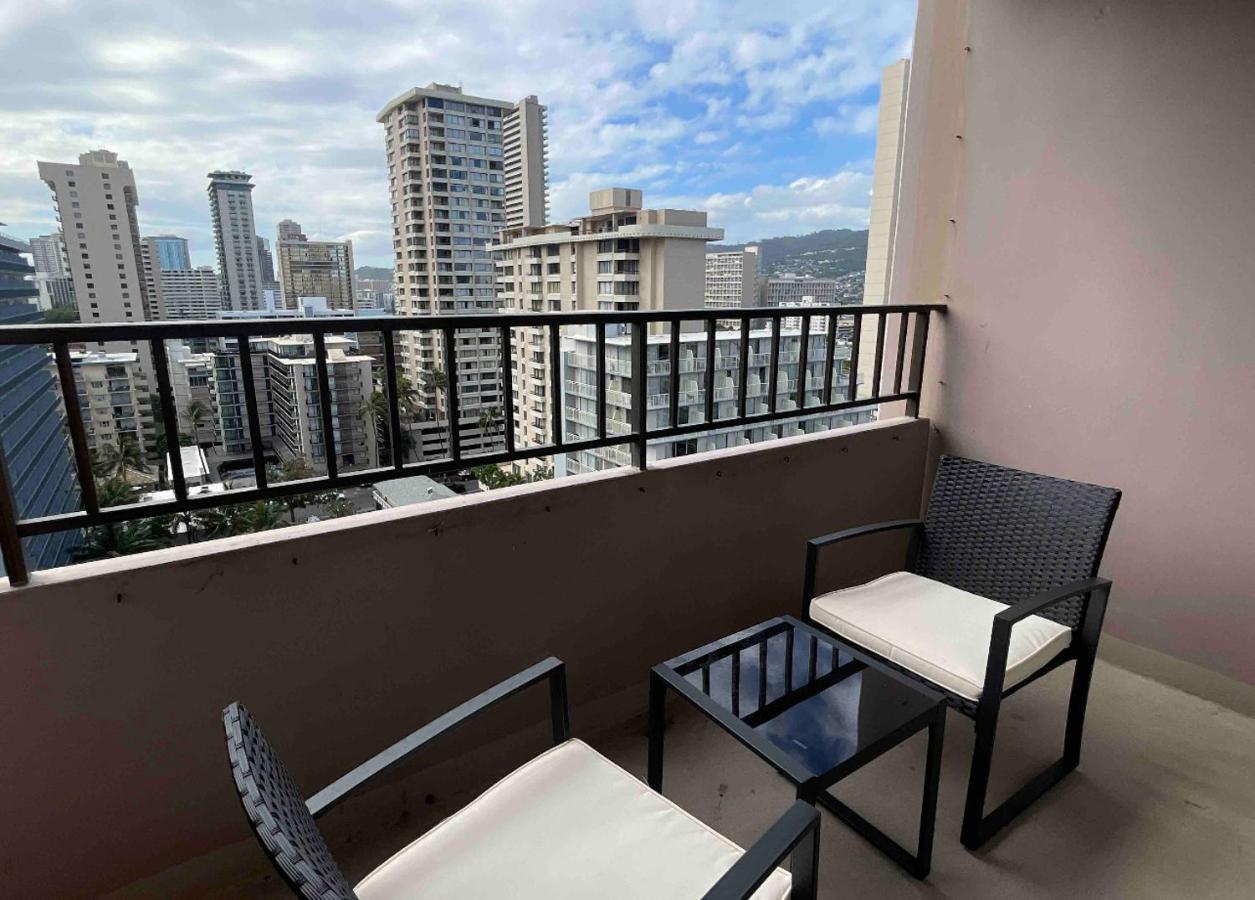 1414- Heart Of Waikiki With Kitchen - Free Parking - City View Honolulu Exteriör bild